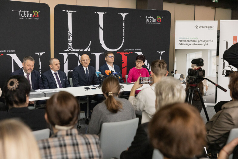 Konferencja prasowa „Lublin – Edukacyjna Przyszłość IT”